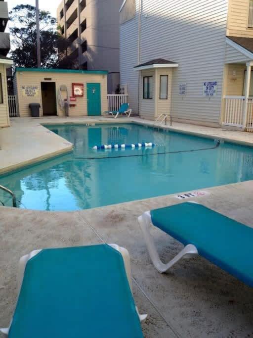 *A Family Retreat*Pool*Steps To The Beach*Approved Dogs*D18-9 Myrtle Beach Buitenkant foto